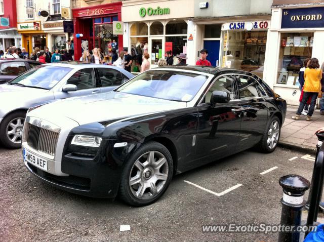 Rolls Royce Ghost spotted in Oxford, United Kingdom