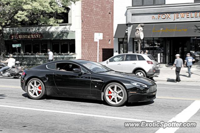 Aston Martin Vantage spotted in Saratoga Springs, New York