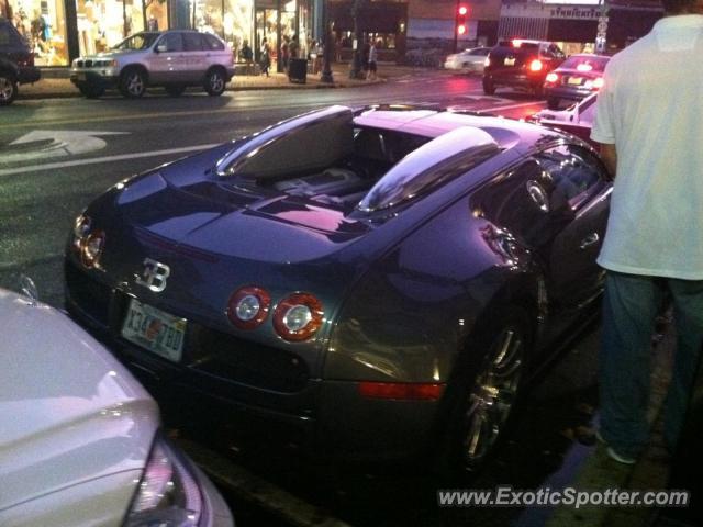 Bugatti Veyron spotted in Red Bank, New Jersey