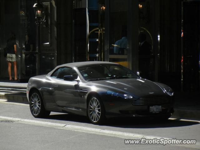 Aston Martin DB9 spotted in Chicago , Illinois