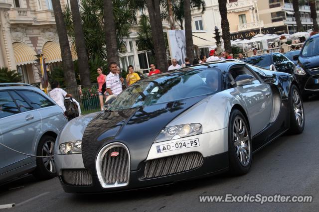 Bugatti Veyron spotted in Cannes, France