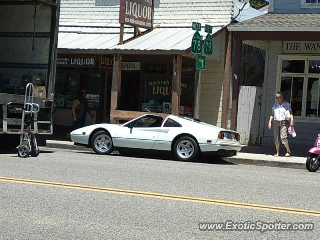 Ferrari 308 spotted in Jullian, California