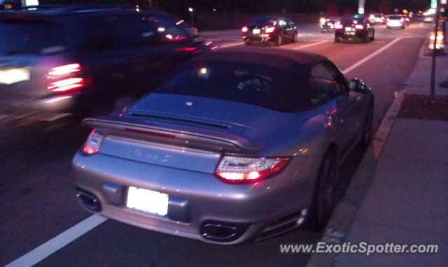 Porsche 911 Turbo spotted in Chestnut Hill, Massachusetts