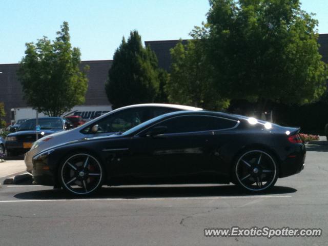 Aston Martin Vantage spotted in Medford, Oregon