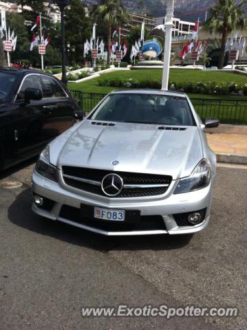 Mercedes SL 65 AMG spotted in Monaco, Monaco
