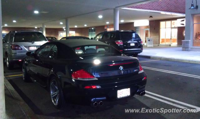BMW M6 spotted in Chestnut Hill, Massachusetts