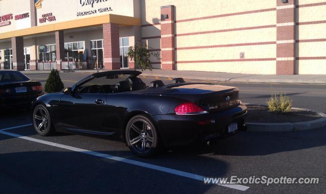 BMW M6 spotted in Dedham, Massachusetts