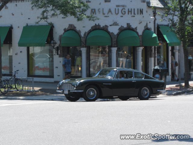 Aston Martin DB6 spotted in Southampton, New York
