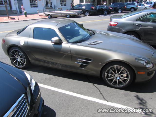 Mercedes SLS AMG spotted in Southampton, New York