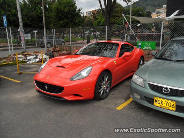 Ferrari California spotted in Bogota-Colombia, Colombia