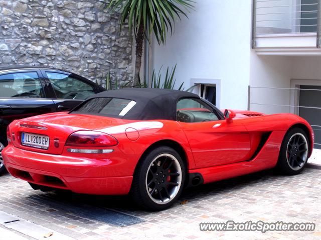 Dodge Viper spotted in Malcesine, Italy