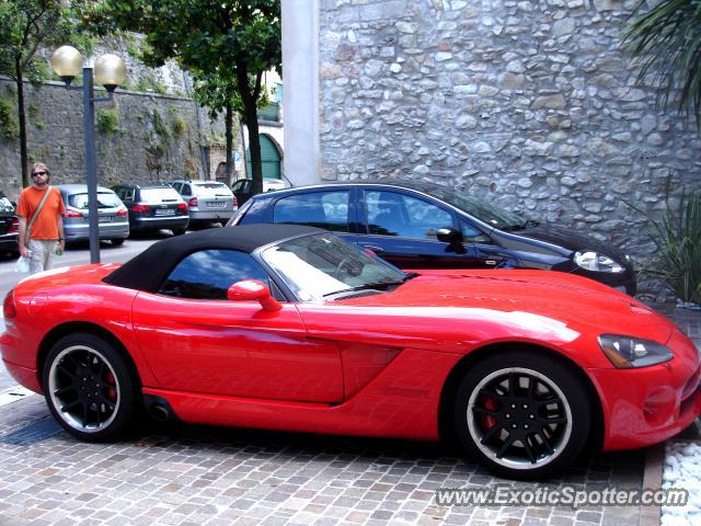 Dodge Viper spotted in Malcesine, Italy