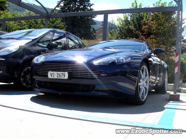 Aston Martin Vantage spotted in Cannobio, Italy