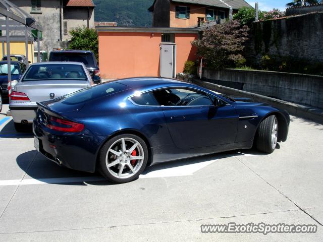 Aston Martin Vantage spotted in Cannobio, Italy