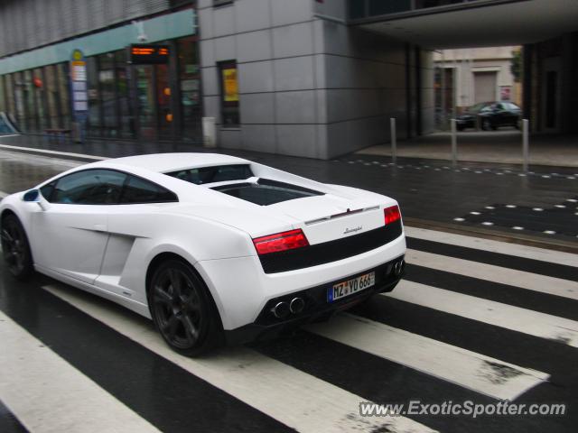 Lamborghini Gallardo spotted in Mainz, Germany