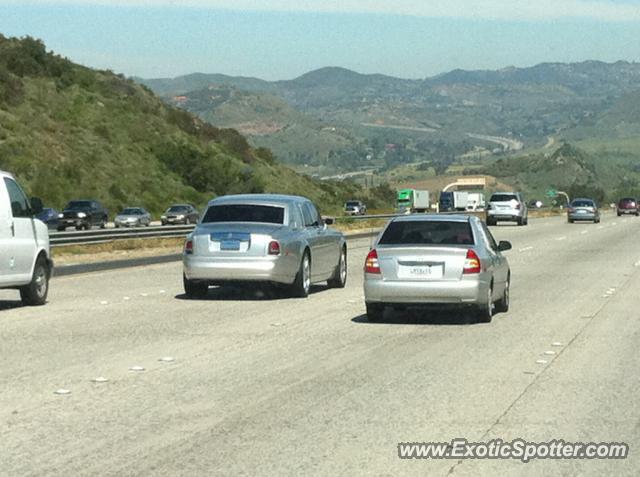 Rolls Royce Phantom spotted in Fallbrook , California