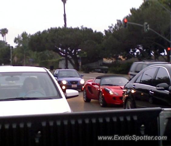 Lotus Elise spotted in La Jolla, California