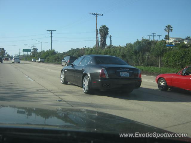 Maserati Quattroporte spotted in San Diego, California