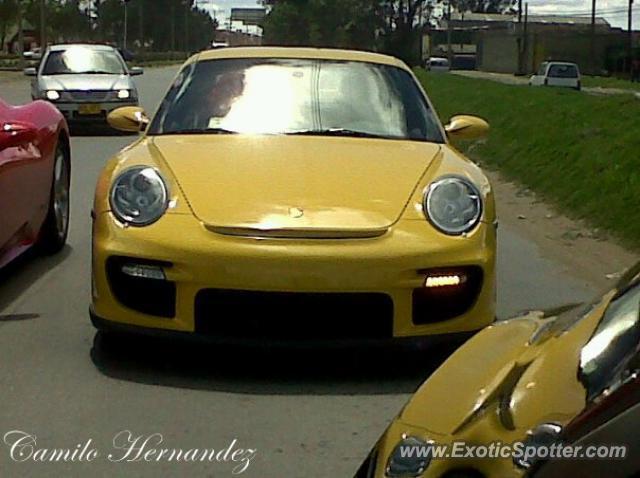 Porsche 911 GT2 spotted in Bogota-Colombia, Colombia