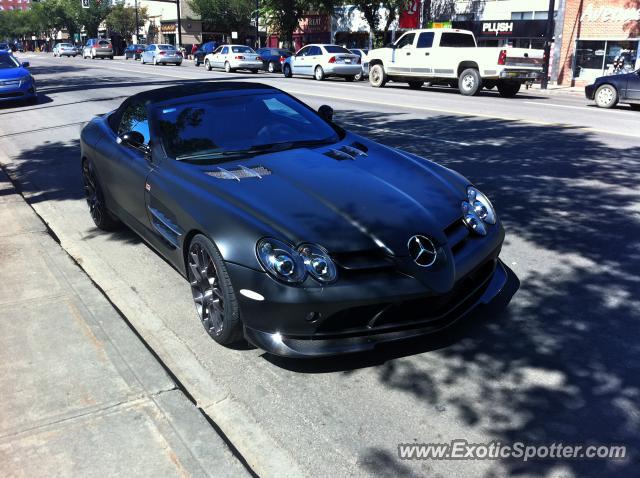 Mercedes SLR spotted in Edmonton, Canada