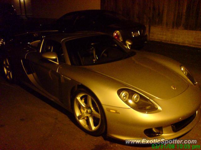 Porsche Carrera GT spotted in La Jolla, California