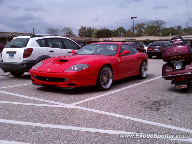 Ferrari 550 spotted in Houston, United States