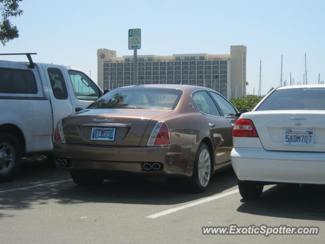 Maserati Quattroporte spotted in San Diego, California