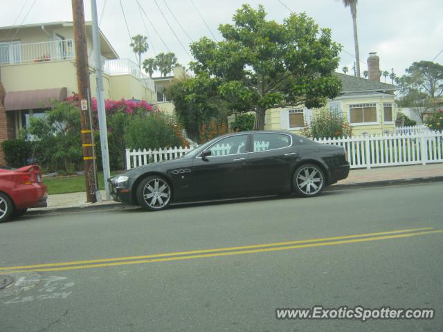 Maserati Quattroporte spotted in La Jolla, California