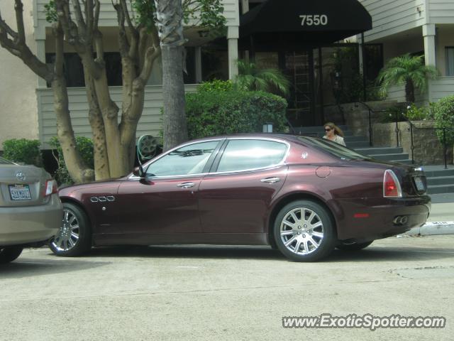 Maserati Quattroporte spotted in La Jolla, California