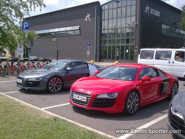 Audi R8 spotted in Maranello, Italy