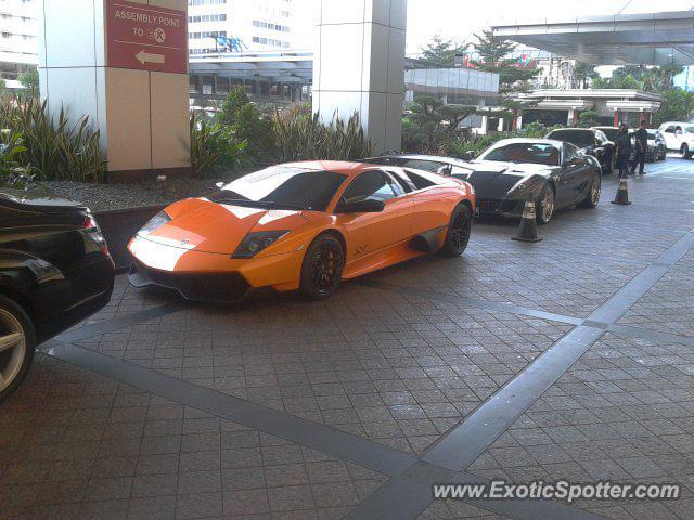 Lamborghini Murcielago spotted in Jakarta, Indonesia