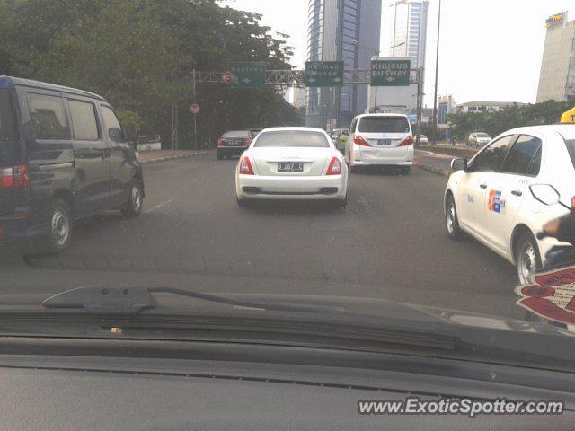 Maserati Quattroporte spotted in Jakarta, Indonesia