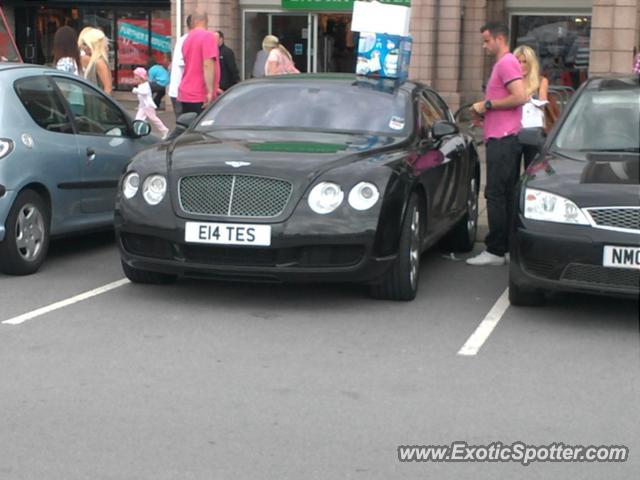 Bentley Continental spotted in Teesside, United Kingdom