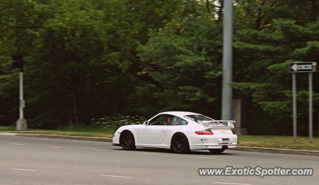 Porsche 911 GT3 spotted in Saratoga Springs, New York