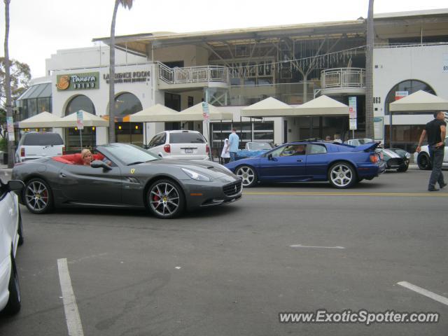 Ferrari California spotted in La Jolla, California