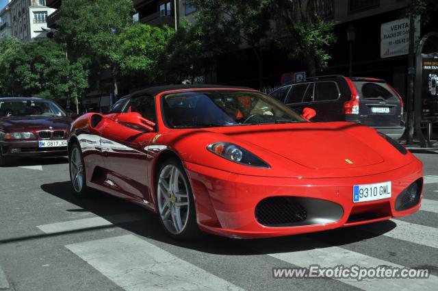 Ferrari F430 spotted in Madrid, Spain