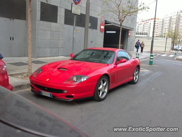 Ferrari 550 spotted in Valencia, Spain
