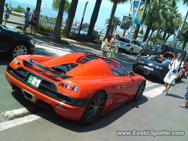 Koenigsegg CCX spotted in Cannes, France