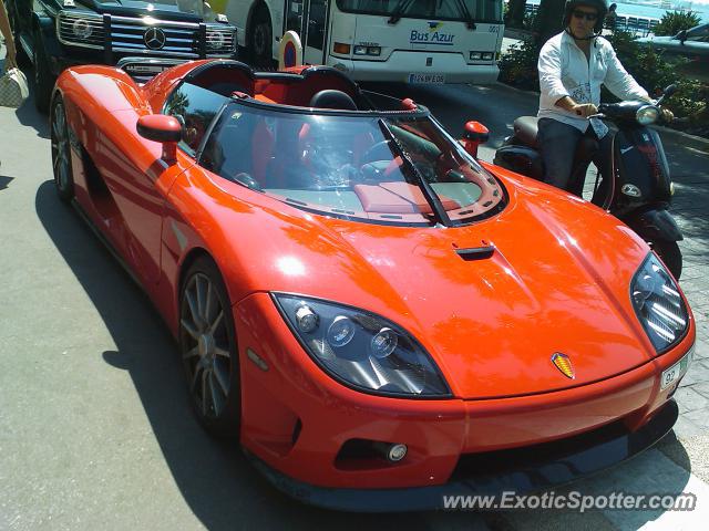 Koenigsegg CCX spotted in Cannes, France