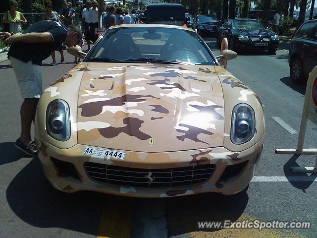 Ferrari 599GTB spotted in Cannes, France