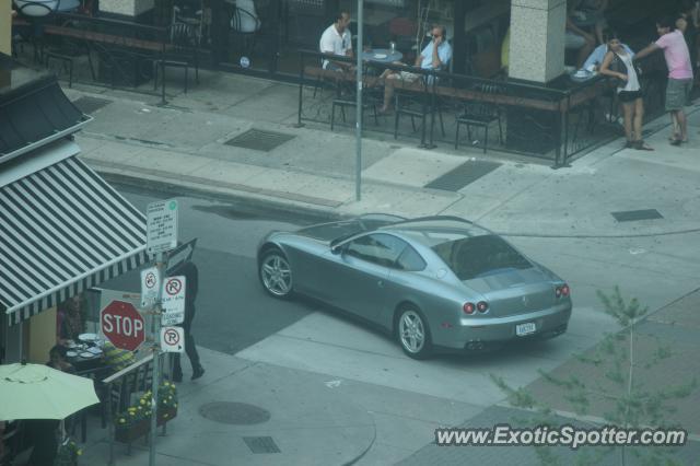 Ferrari 612 spotted in Toronto, Canada