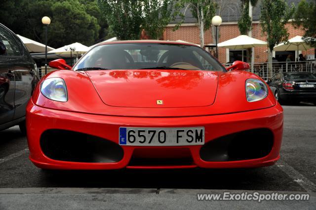 Ferrari F430 spotted in Madrid, Spain