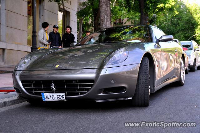Ferrari 612 spotted in Madrid, Spain