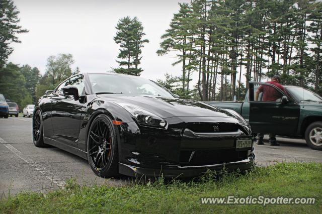 Nissan GT-R spotted in Saratoga Springs, New York