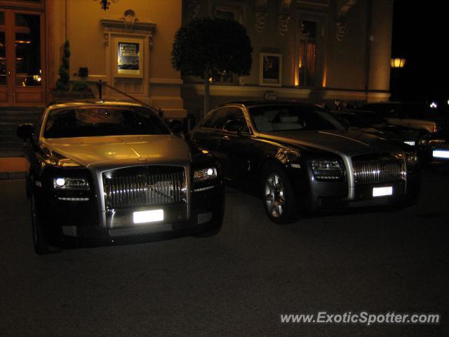 Rolls Royce Ghost spotted in Monaco, France