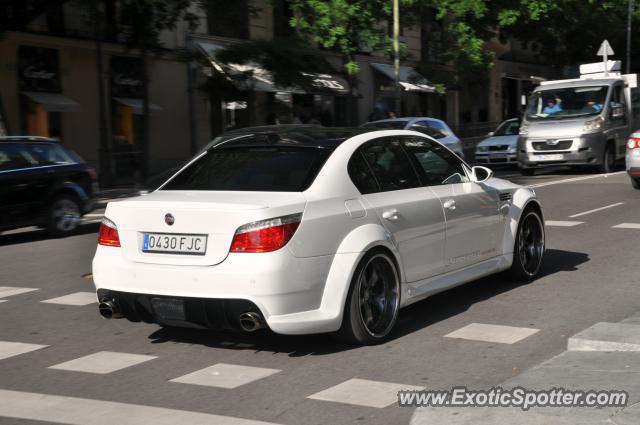 BMW M5 spotted in Madrid, Spain