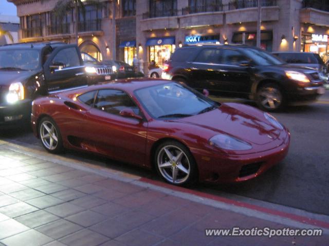 Ferrari 360 Modena spotted in La Jolla, California