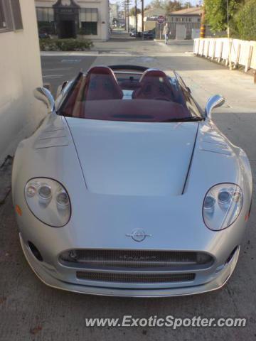Spyker C8 spotted in La Jolla, California