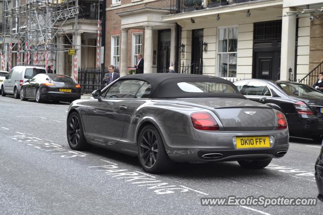 Bentley Continental spotted in London, United Kingdom