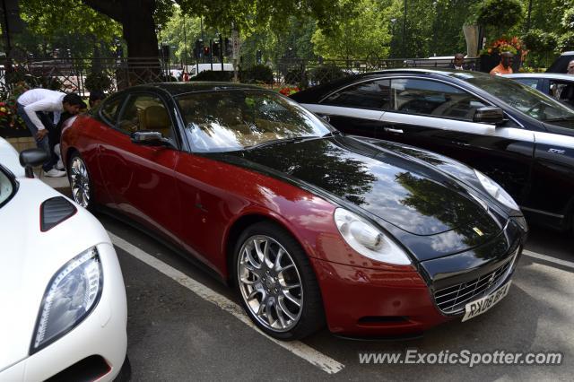 Ferrari 612 spotted in London, United Kingdom